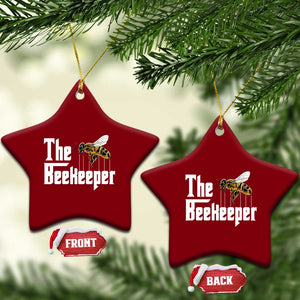 The Beekeeper Ceramic Ornament Funny Keeping Apiary Beekeeping Gift TS11 Print Your Wear