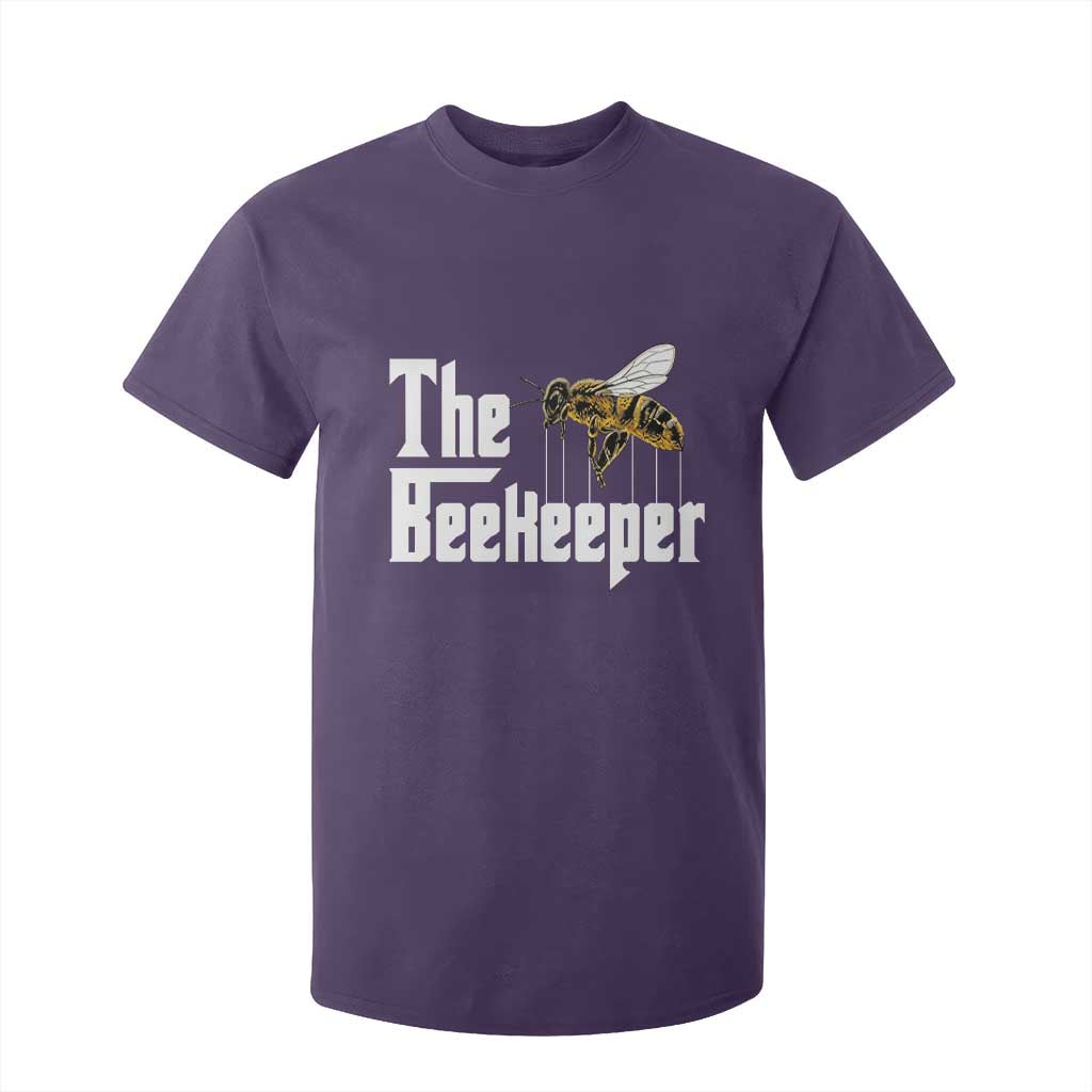 The Beekeeper T Shirt For Kid Funny Keeping Apiary Beekeeping Gift TS11 Purple Print Your Wear