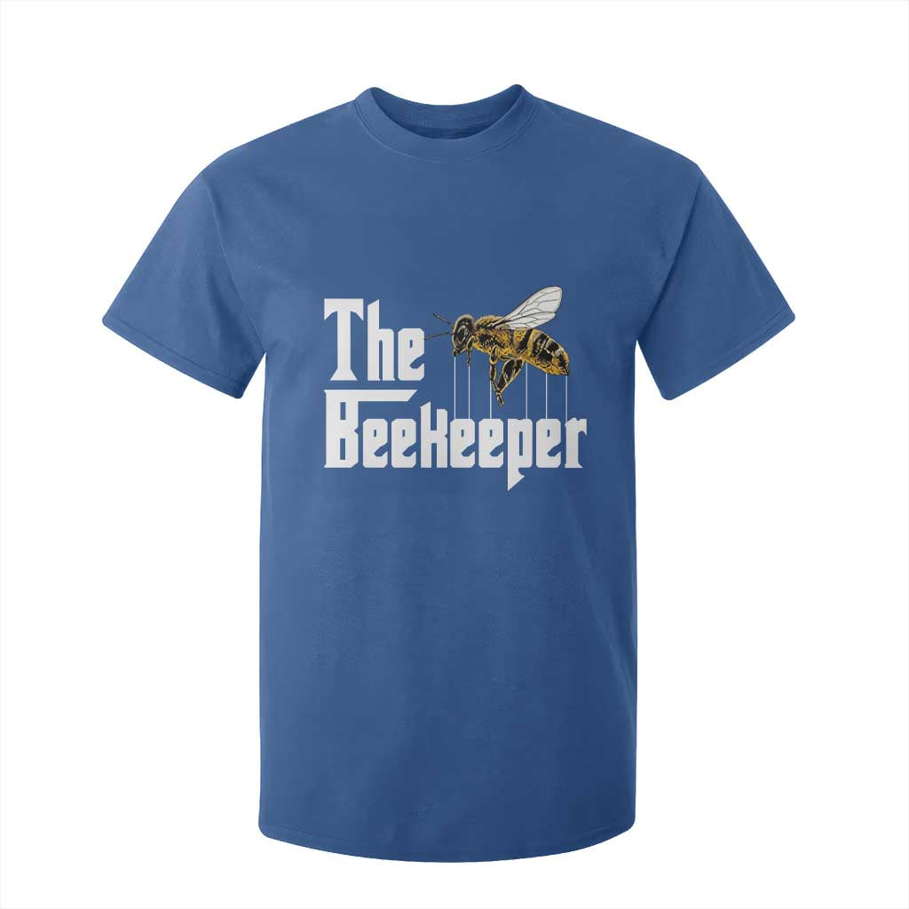 The Beekeeper T Shirt For Kid Funny Keeping Apiary Beekeeping Gift TS11 Royal Blue Print Your Wear