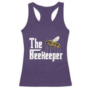 The Beekeeper Racerback Tank Top Funny Keeping Apiary Beekeeping Gift TS11 Purple Print Your Wear