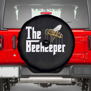 The Beekeeper Spare Tire Cover Funny Keeping Apiary Beekeeping Gift TS11 Black Print Your Wear