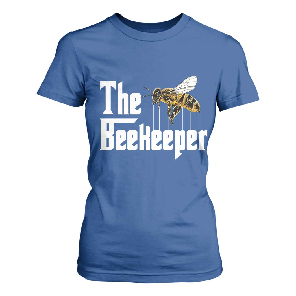 The Beekeeper T Shirt For Women Funny Keeping Apiary Beekeeping Gift TS11 Royal Blue Print Your Wear