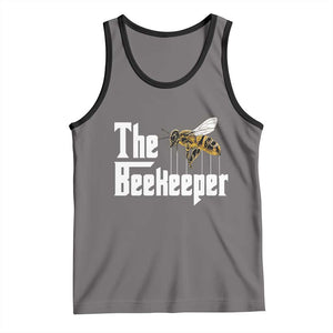 The Beekeeper Tank Top Funny Keeping Apiary Beekeeping Gift TS11 Deep Heather Black Print Your Wear