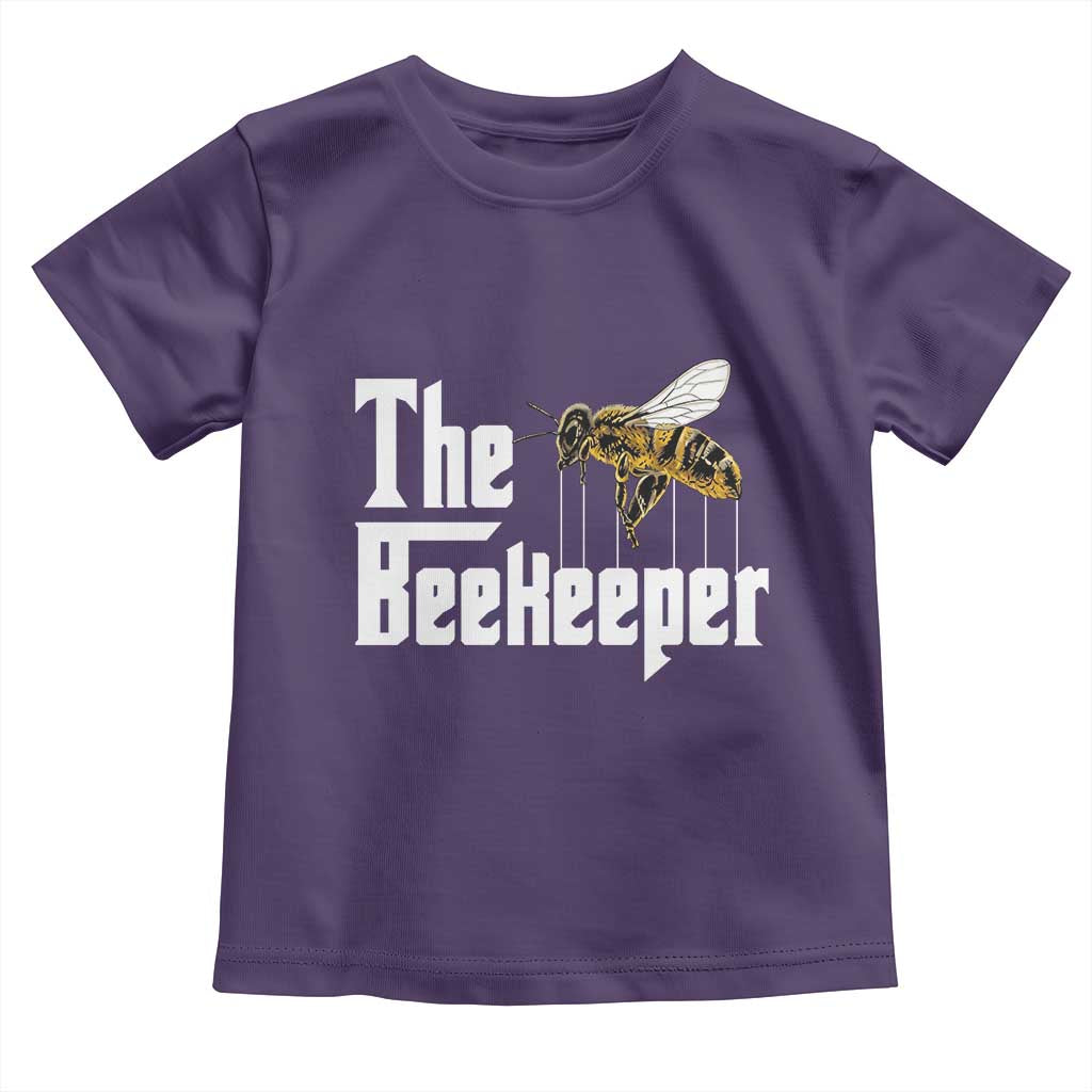 The Beekeeper Toddler T Shirt Funny Keeping Apiary Beekeeping Gift TS11 Purple Print Your Wear