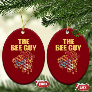 Funny Beekeeper Ceramic Ornament The Bee Guy Insect Animal Lover TS11 Print Your Wear