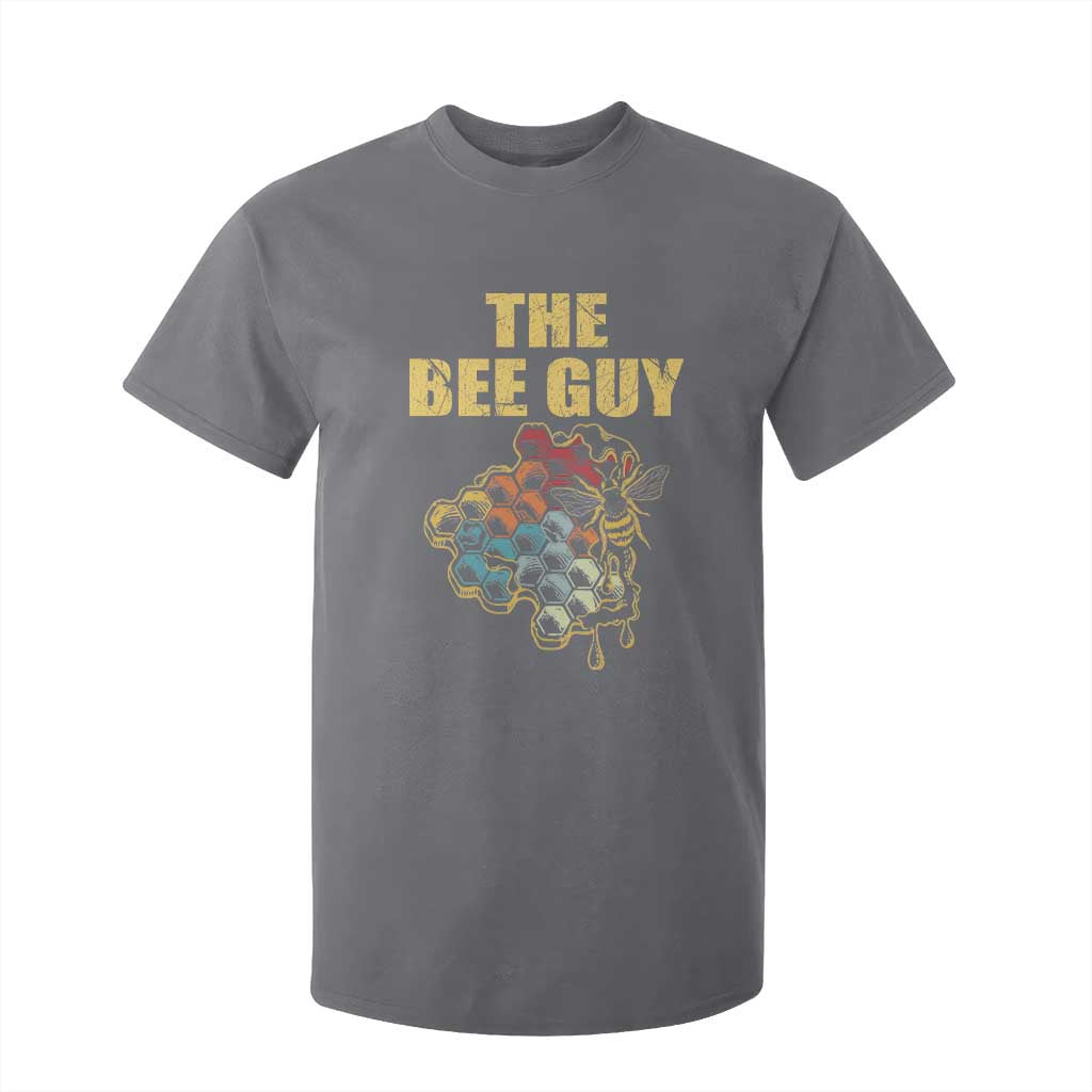 Funny Beekeeper T Shirt For Kid The Bee Guy Insect Animal Lover TS11 Charcoal Print Your Wear
