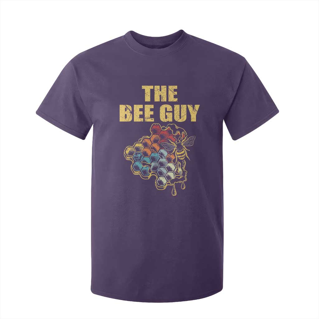 Funny Beekeeper T Shirt For Kid The Bee Guy Insect Animal Lover TS11 Purple Print Your Wear