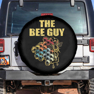Funny Beekeeper Spare Tire Cover The Bee Guy Insect Animal Lover TS11 No hole Black Print Your Wear