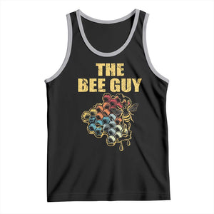 Funny Beekeeper Tank Top The Bee Guy Insect Animal Lover TS11 Black Athletic Heather Print Your Wear