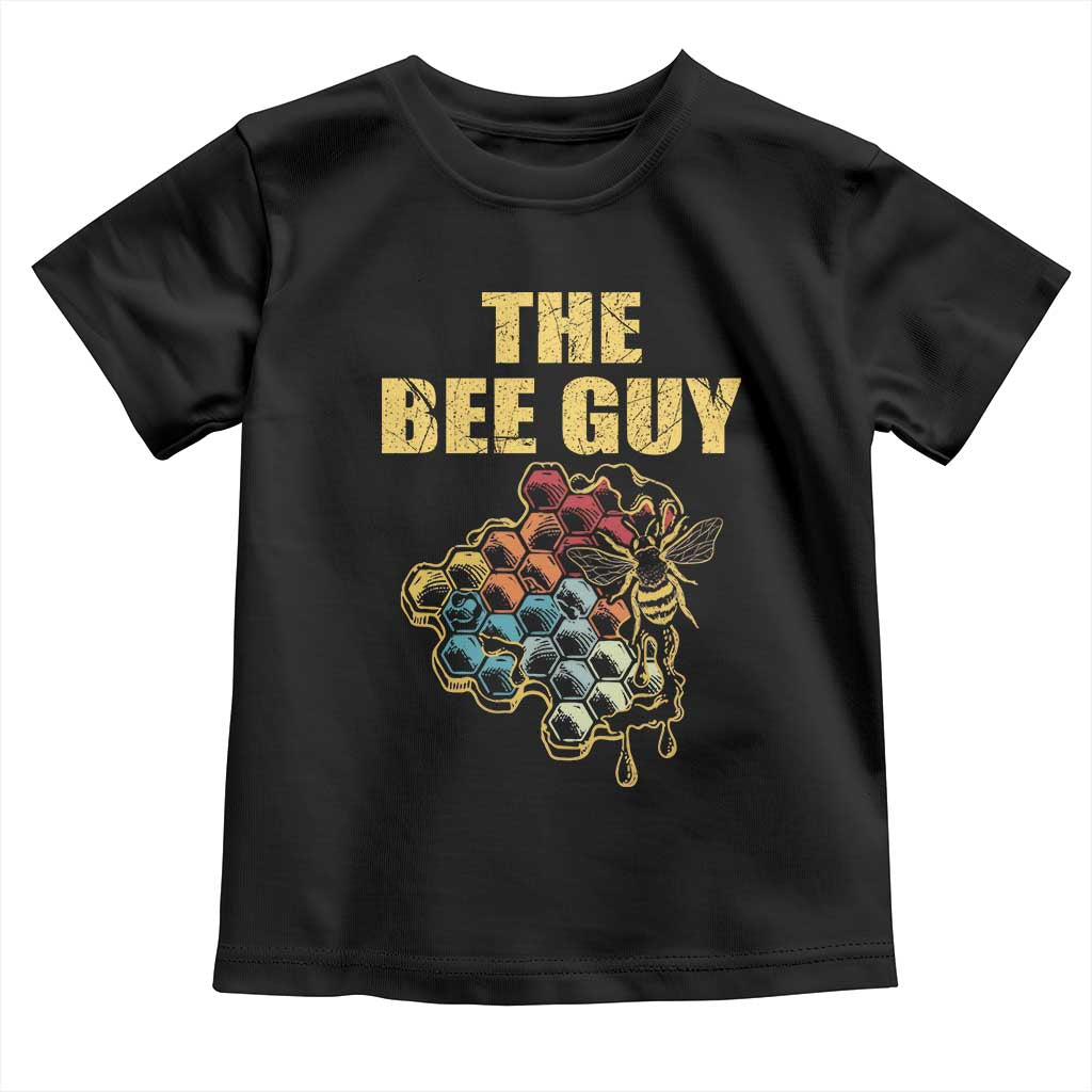 Funny Beekeeper Toddler T Shirt The Bee Guy Insect Animal Lover TS11 Black Print Your Wear