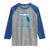 Funny I Survived The Florida Snowpocalypse 2025 Raglan Shirt Snowflakes TS11 Sport Gray Royal Print Your Wear