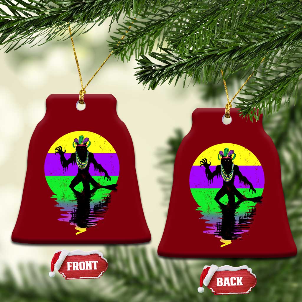 Funny Mardi Gras Rougarou Ceramic Ornament Beads Carnival Cryptids Of Louisiana TS11 Print Your Wear