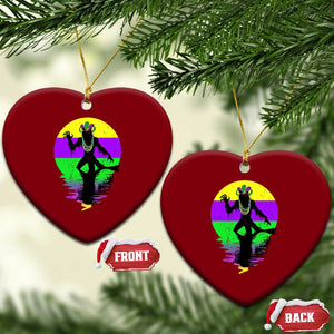 Funny Mardi Gras Rougarou Ceramic Ornament Beads Carnival Cryptids Of Louisiana TS11 Print Your Wear