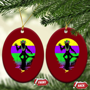 Funny Mardi Gras Rougarou Ceramic Ornament Beads Carnival Cryptids Of Louisiana TS11 Print Your Wear