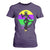 Funny Mardi Gras Rougarou T Shirt For Women Beads Carnival Cryptids Of Louisiana TS11 Purple Print Your Wear