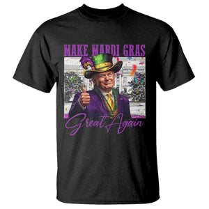 Funny Trump Mardi Gras T Shirt Make Mardi Gras Great Again White House Parade TS11 Black Print Your Wear