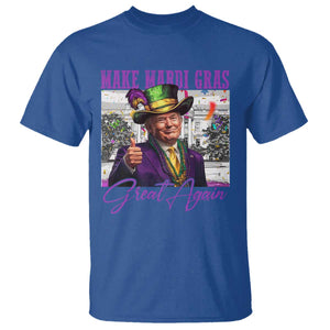 Funny Trump Mardi Gras T Shirt Make Mardi Gras Great Again White House Parade TS11 Royal Blue Print Your Wear