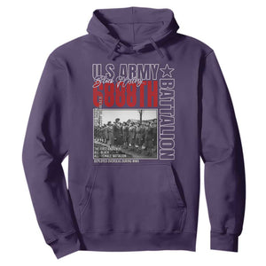 6888th Battalion Hoodie The First And Only All Black Female Battalion Black History Month TS11 Purple Print Your Wear