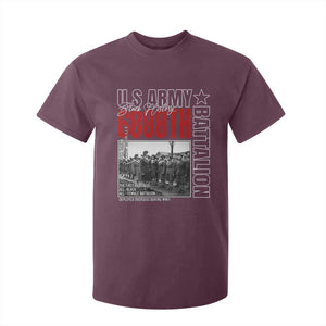 6888th Battalion T Shirt For Kid The First And Only All Black Female Battalion Black History Month TS11 Maroon Print Your Wear