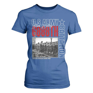 6888th Battalion T Shirt For Women The First And Only All Black Female Battalion Black History Month TS11 Royal Blue Print Your Wear