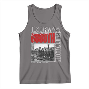 6888th Battalion Tank Top The First And Only All Black Female Battalion Black History Month TS11 Deep Heather Print Your Wear