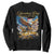 Trump Liberation Day 2025 Sweatshirt Gold Eagle Vintage American Flag TS11 Black Print Your Wear