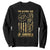 Trump 2025 The Golden Age Of America Sweatshirt 47TH President Golden American Flag TS11 Black Print Your Wear