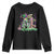 Funny Mardi Gras In Alabama AL Youth Sweatshirt Moon Pie Jester Hat TS11 Black Print Your Wear