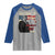 Funny Trump Welcome To America's Gulf Raglan Shirt Vintage American Flag TS11 Sport Gray Royal Print Your Wear