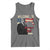 Funny Trump Welcome To America's Gulf Tank Top Vintage American Flag TS11 Black Heather Print Your Wear