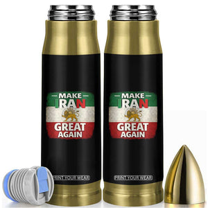Make Iran Great Again Bullet Tumbler MIGA Vintage Persian Lion Flag TS11 Black Print Your Wear