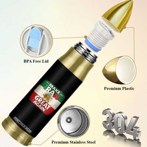 Make Iran Great Again Bullet Tumbler MIGA Vintage Persian Lion Flag TS11 Print Your Wear