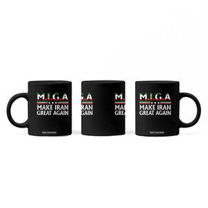 Make Iran Great Again Coffee Mug MIGA Emblem Of Iran Persian Lion Flag TS11 Print Your Wear