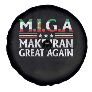 Make Iran Great Again Spare Tire Cover MIGA Emblem Of Iran Persian Lion Flag TS11 Print Your Wear