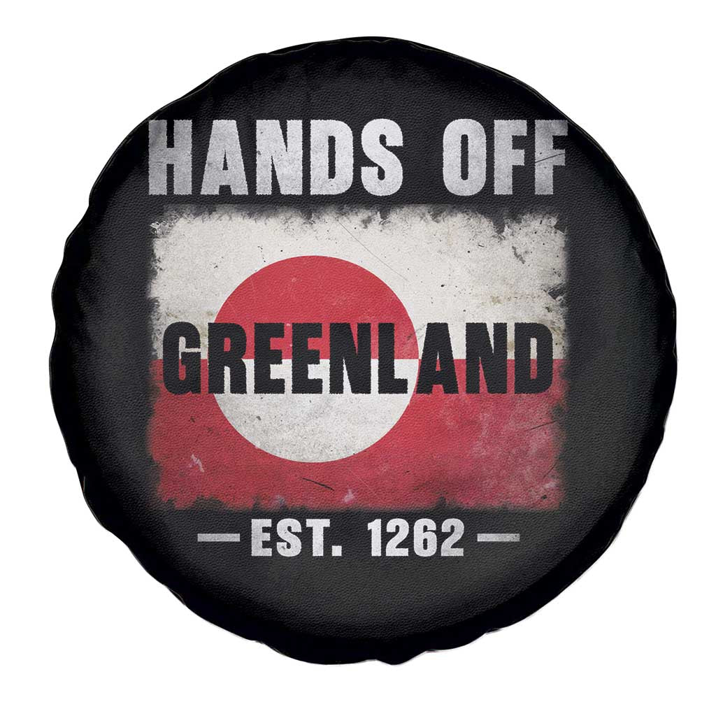Hands Off Greenland Spare Tire Cover Greenland EST 1262 Political Protest TS11 Print Your Wear
