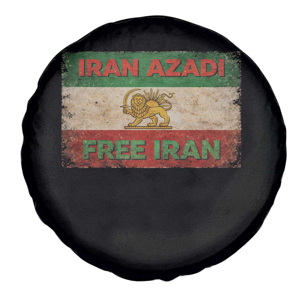 Iran Azadi Lion Sun Sword Flag Free Iran Revolution Spare Tire Cover TS11 Print Your Wear