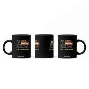 8647 Resist 25th Amendment Coffee Mug Vintage American Flag TS11 Print Your Wear