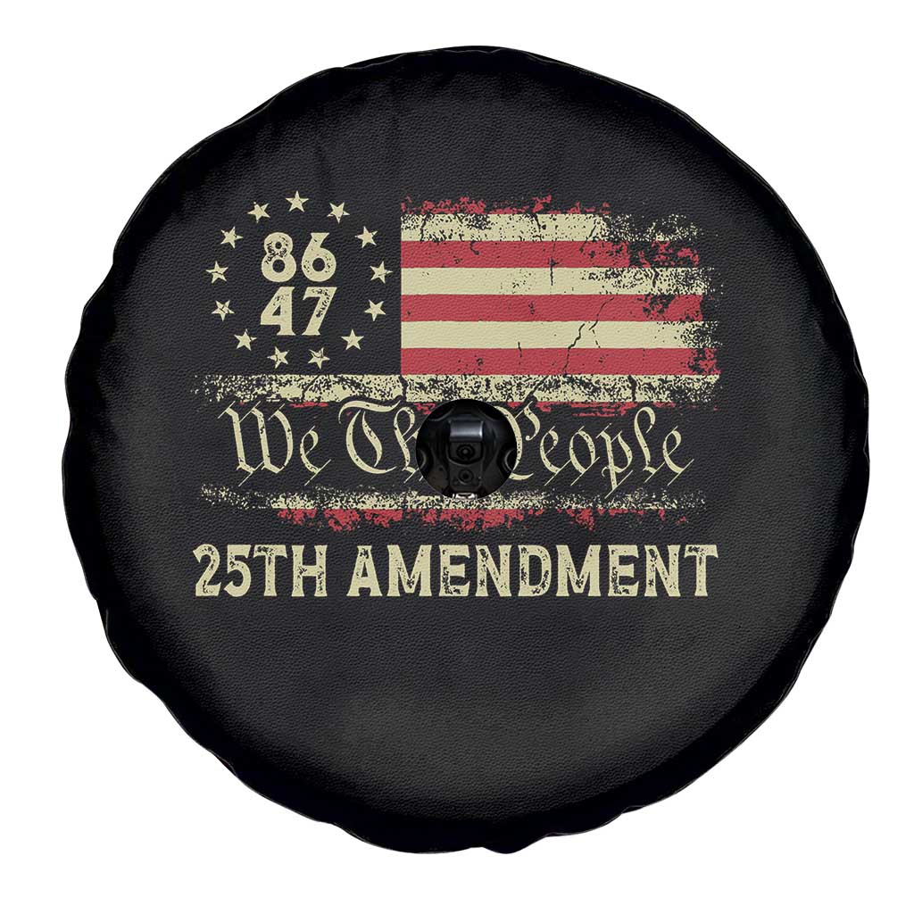 8647 Resist 25th Amendment Spare Tire Cover Vintage American Flag TS11 Print Your Wear