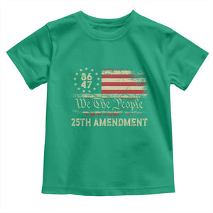 8647 Resist 25th Amendment Toddler T Shirt Vintage American Flag TS11 Irish Green Print Your Wear