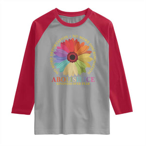 Abolish Ice Raglan Shirt No More Deportation No More Discrimmination Kindness Over Fear TS11 Sport Gray Red Print Your Wear