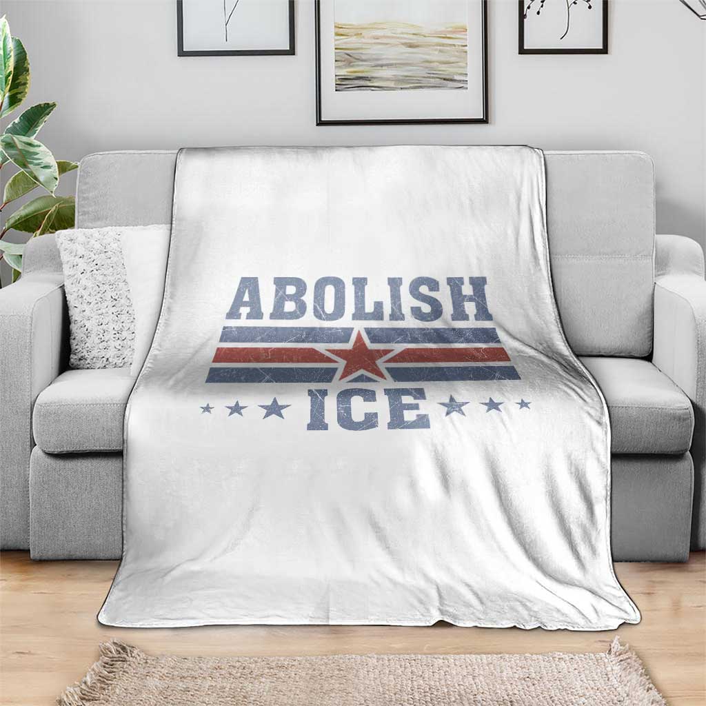 Abolish Ice Throw Blanket Resist Support Immigrants Refugees TS11 Print Your Wear