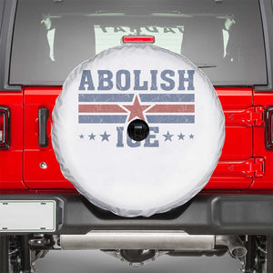 Abolish Ice Spare Tire Cover Resist Support Immigrants Refugees TS11 White Print Your Wear