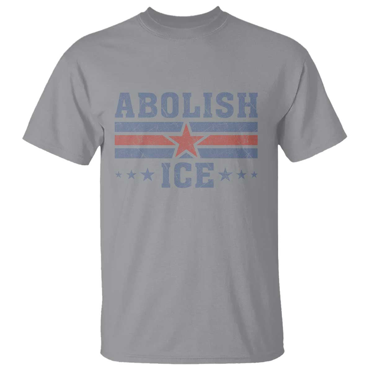 Abolish Ice T Shirt Resist Support Immigrants Refugees TS11 Sport Gray Print Your Wear