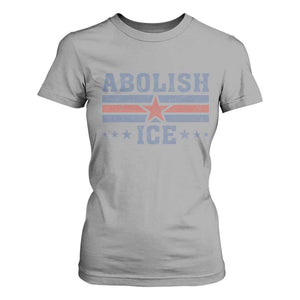Abolish Ice T Shirt For Women Resist Support Immigrants Refugees TS11 Sport Gray Print Your Wear