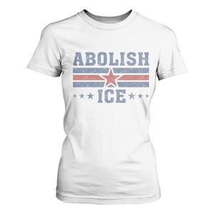 Abolish Ice T Shirt For Women Resist Support Immigrants Refugees TS11 White Print Your Wear