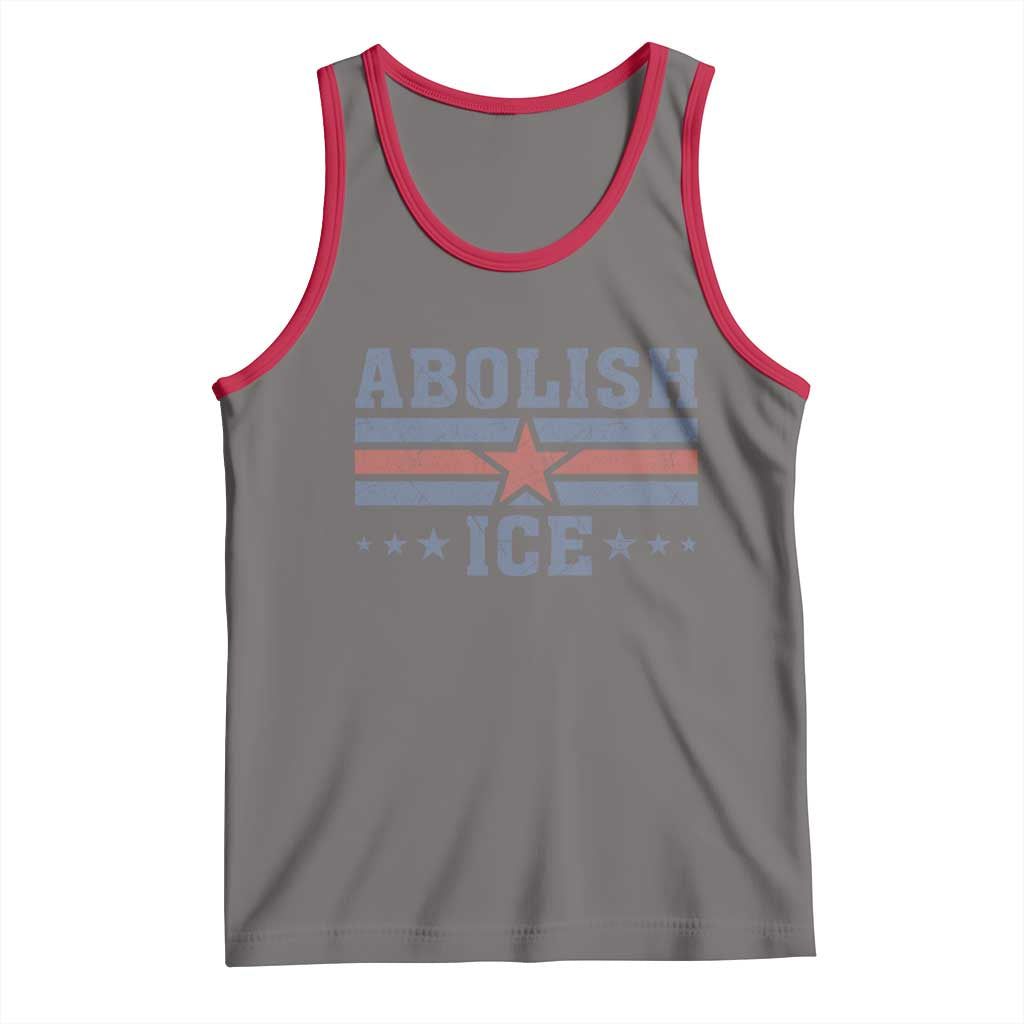 Abolish Ice Tank Top Resist Support Immigrants Refugees TS11 Deep Heather Red Print Your Wear