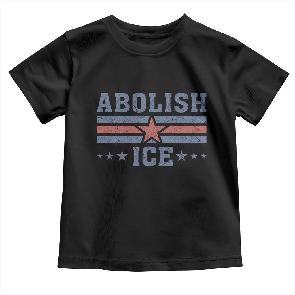 Abolish Ice Toddler T Shirt Resist Support Immigrants Refugees TS11 Black Print Your Wear