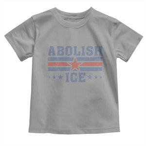 Abolish Ice Toddler T Shirt Resist Support Immigrants Refugees TS11 Sport Gray Print Your Wear