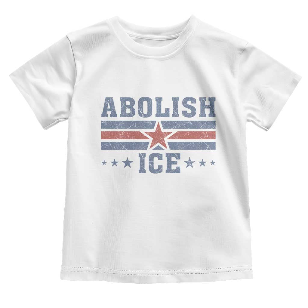 Abolish Ice Toddler T Shirt Resist Support Immigrants Refugees TS11 White Print Your Wear
