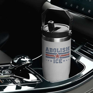 Abolish Ice Flip Straw Tumbler Resist Support Immigrants Refugees TS11 Print Your Wear